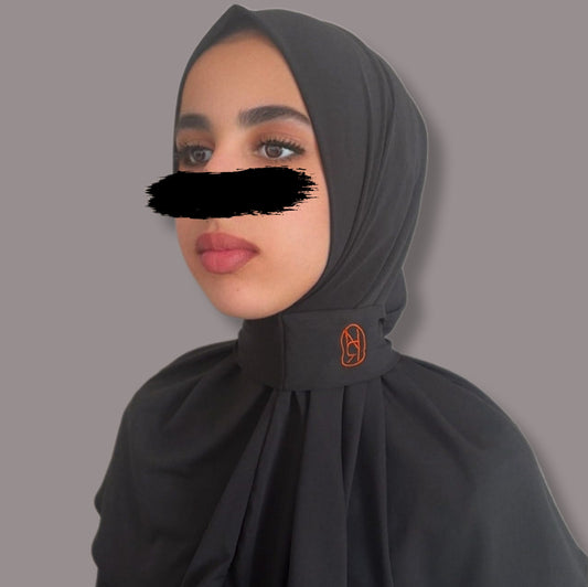 Hijab Nero Eleganza