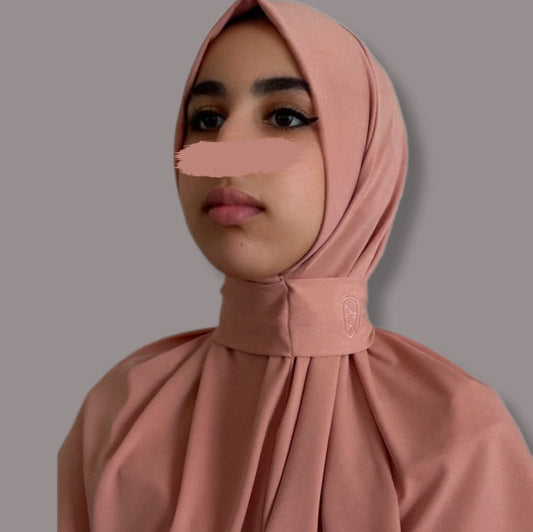 Hijab Rosa Seta