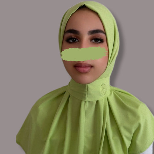 Hijab Verde Limone