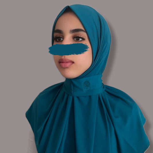 Hijab Blu Teal