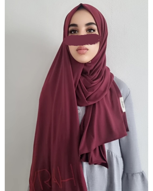 Scarf Pomegranate Flock